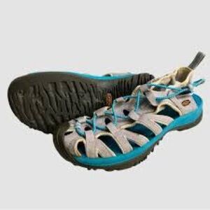 Keen Sandal Water Shoe Blue and Gray size 9.5